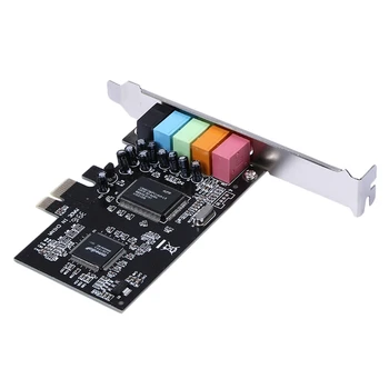 

PCI Express X1 PCI-E 5.1Channels CMI8738 Chipset Audio Digital Sound Card with CD Driver High Quality Sound Card