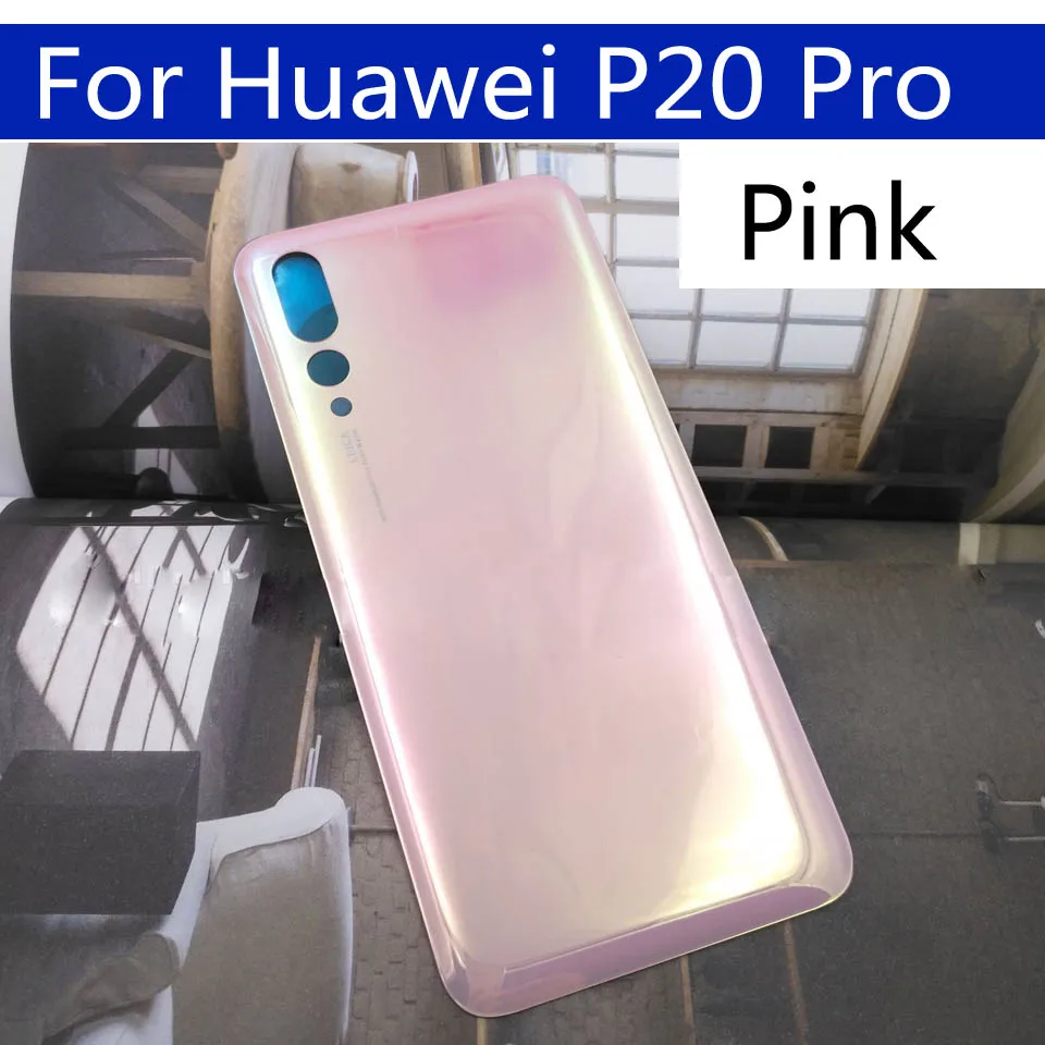 Для huawei P20 Pro Задняя стеклянная крышка батареи задняя дверь корпус чехол для P20Pro CLT-L04 L09 T-L09C AL00 AL01 Корпус Корпуса