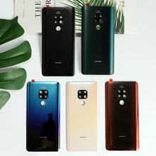 Mate 20 стеклянный чехол на заднюю крышку для Huaiwei mate 20 задняя дверь ремонт батарея чехол+ камера стекло стикер клей