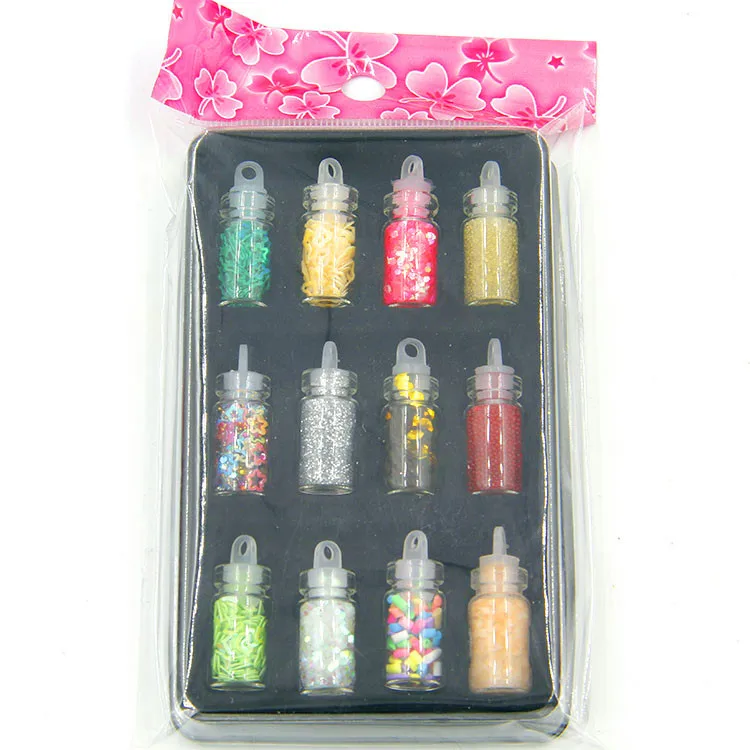 48 шт. блестки/глиттер наполнитель пушистая слизь игрушки для детей подвески