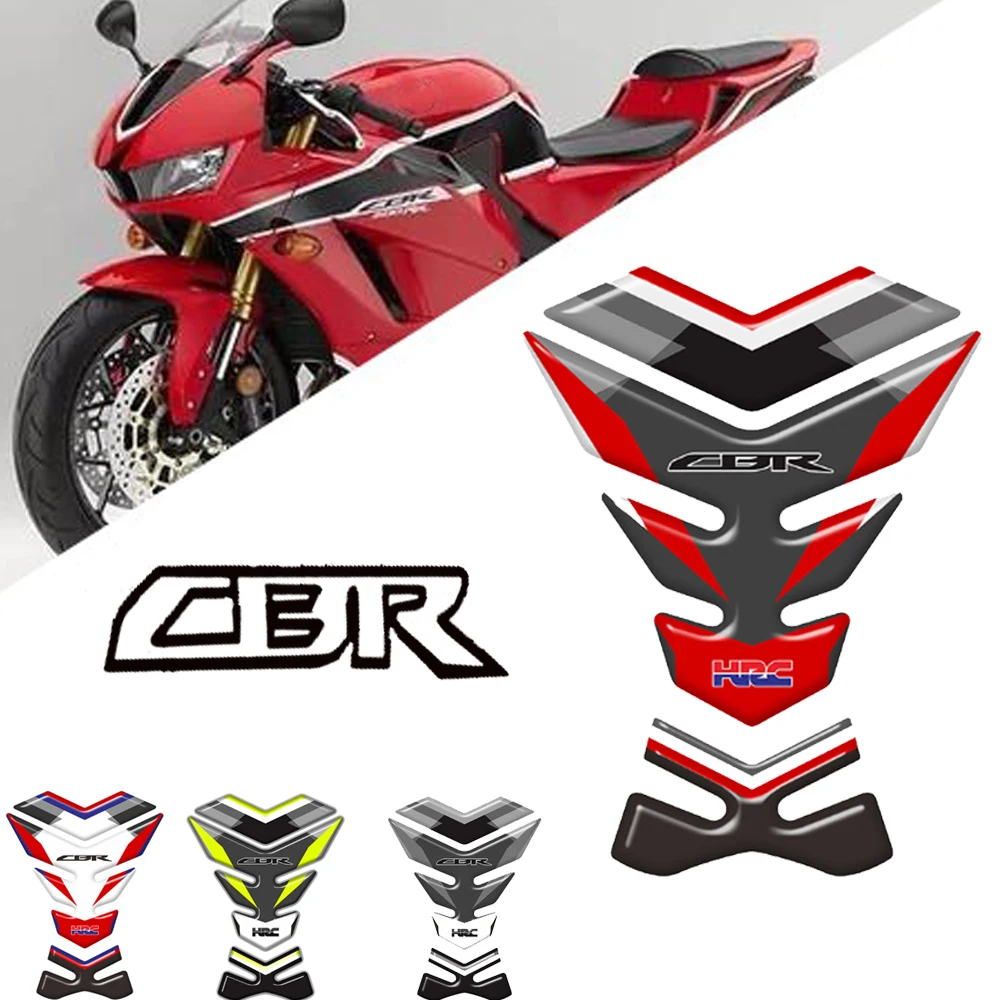 Подходит для Honda CBR CBR250RR CBR400RR CBR600RR CBR1000RR 650F F4 F4i топливный бак 3D Защитная Наклейка