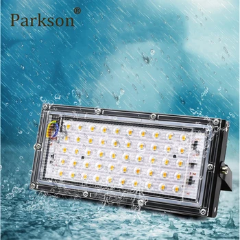 

Led Flood Light 50W AC 220V-240V Street lamps Lamp Waterproof IP65 Landscape Lamp Foco Led Exterior Led Spotlight