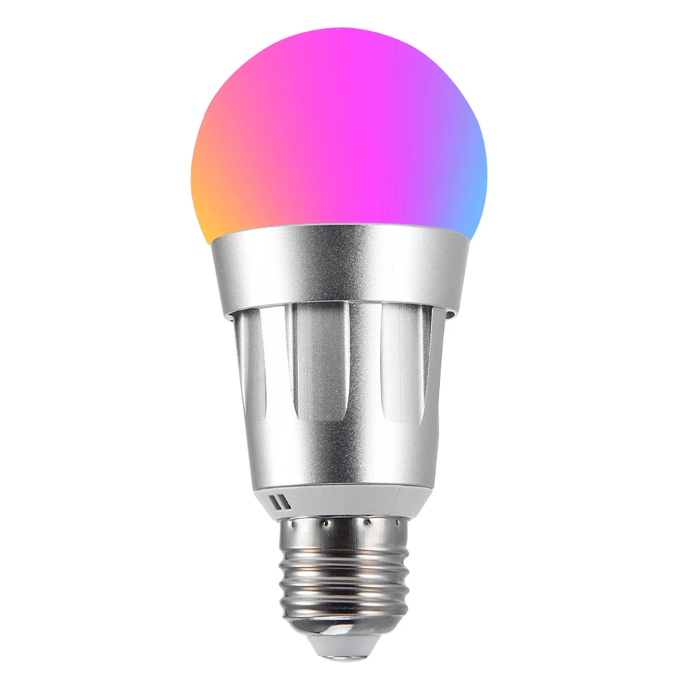 85 265 в WiFi умный светильник лампа E26 LED RGB работает с Alexa/Google домашний Диммируемый