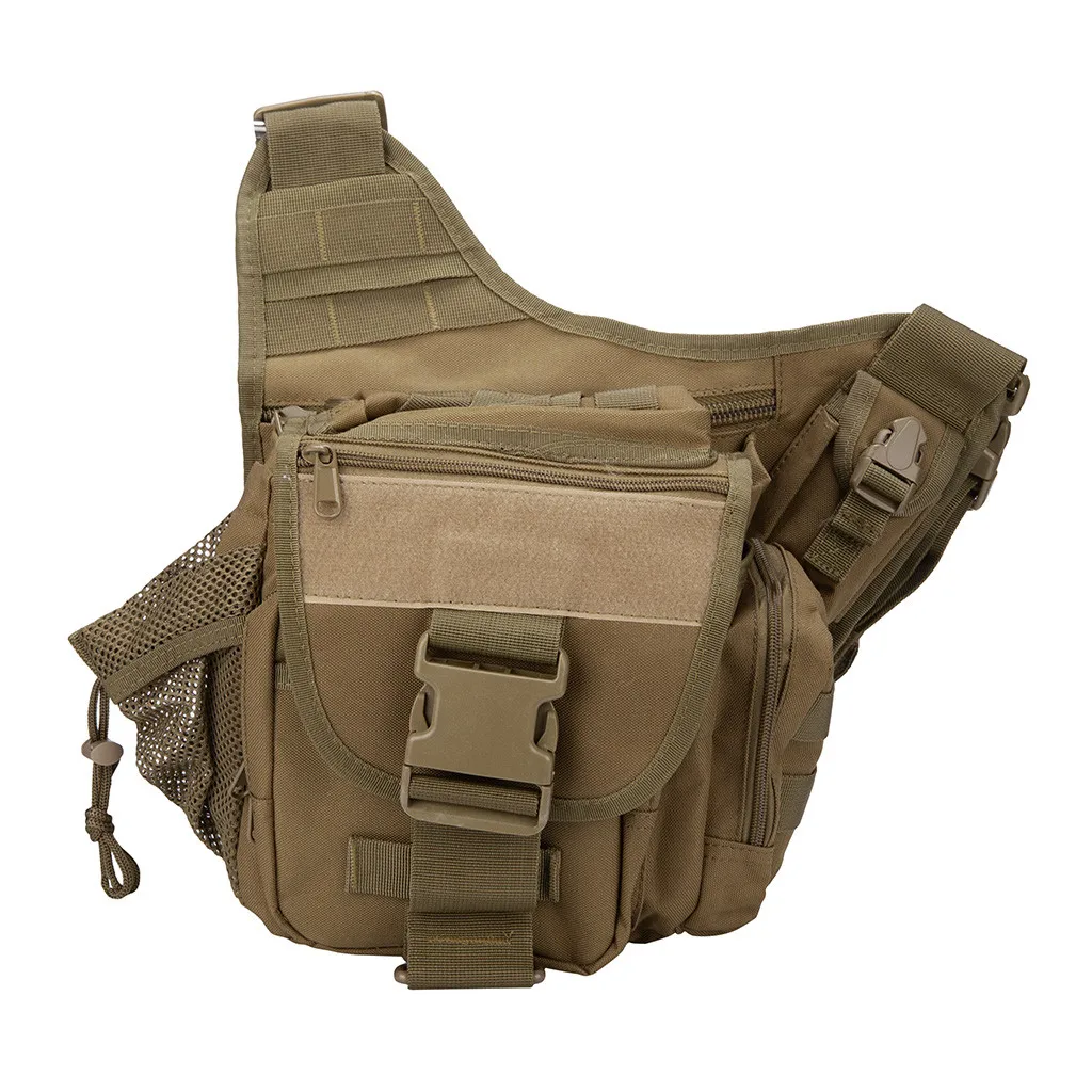 E Высокое качество Открытый военный тактический рюкзак поясная сумка Mochilas Molle походный мешок 3P Грудь сумка# g4 - Цвет: E