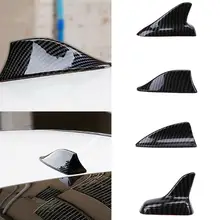 

Stylish Carbon Fiber Car Vehicle Roof Shark Fin Antenna Aerial Auto Decoration