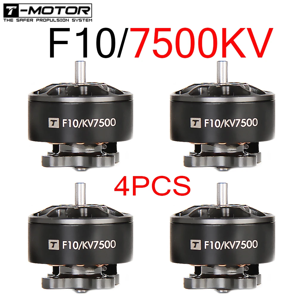 t-двигатель F10 1104 7500KV 2-3S бесщеточный двигатель для 90-110 мм RC Дрон FPV Racing CineWhoop BetaFPV