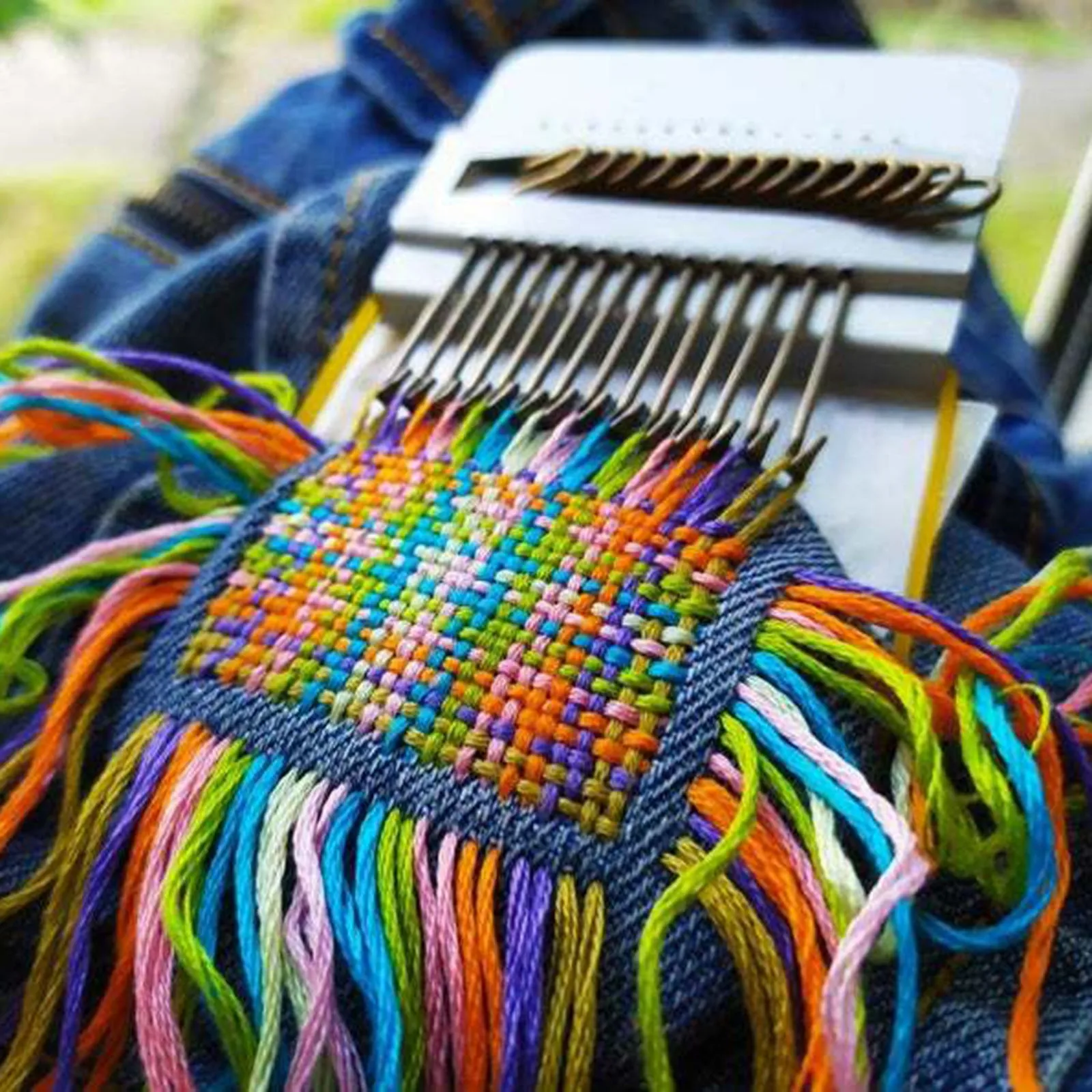 Darning loom Weaving loom Vintage knitting loom in perfect working order Knitting machine Darning loom Weaving loom Vintage knitting loom in perfect working order Knitting machine