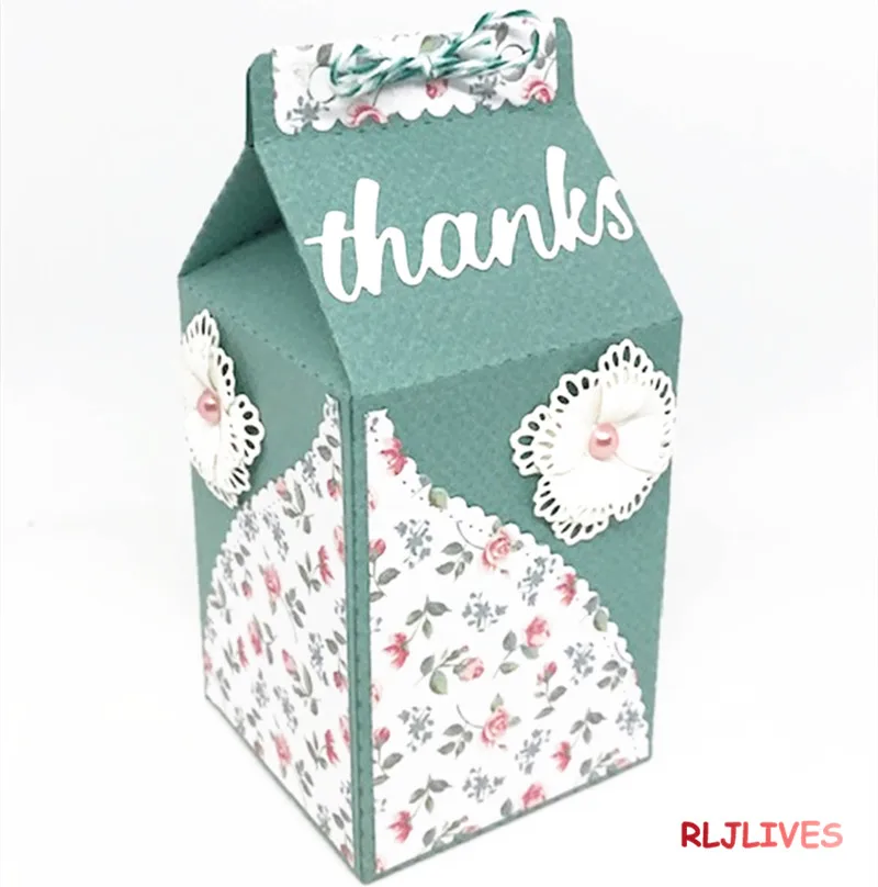 

Milk Box Metal Cutting Dies Stencils for DIY Scrapbooking Stamp/photo album Decorative Embossing DIY Paper Cards
