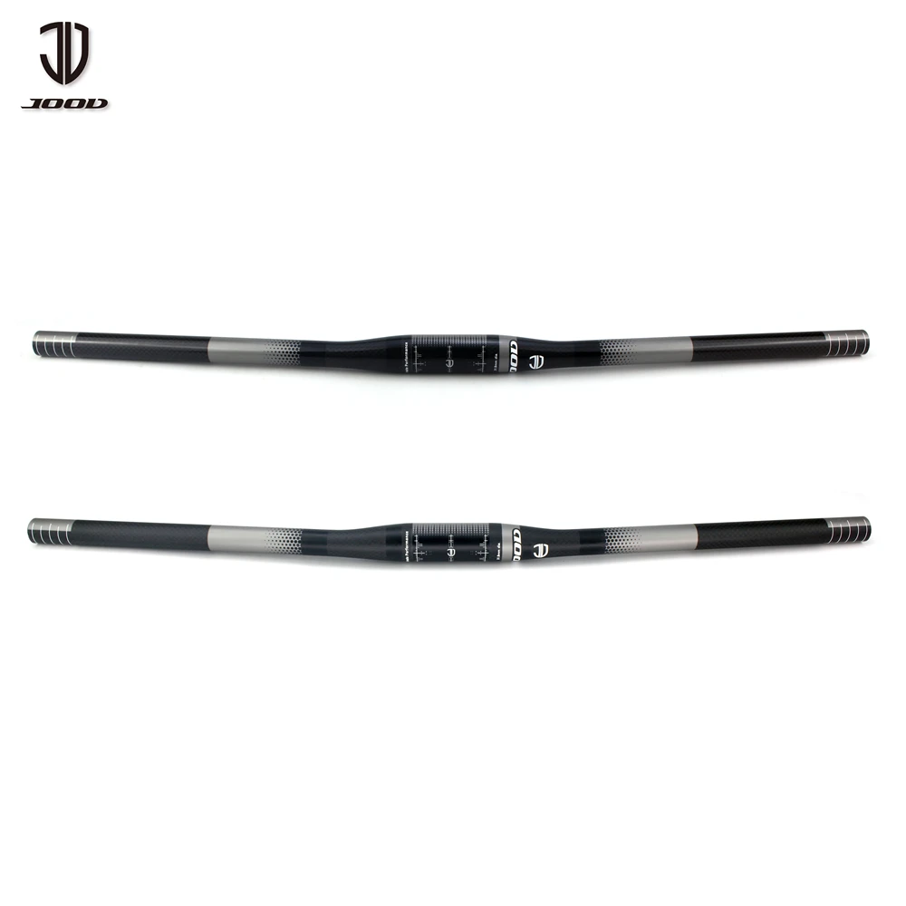 Carbon mountain handlebar flat 31.8mm 3k matte carbon fiber handlebar