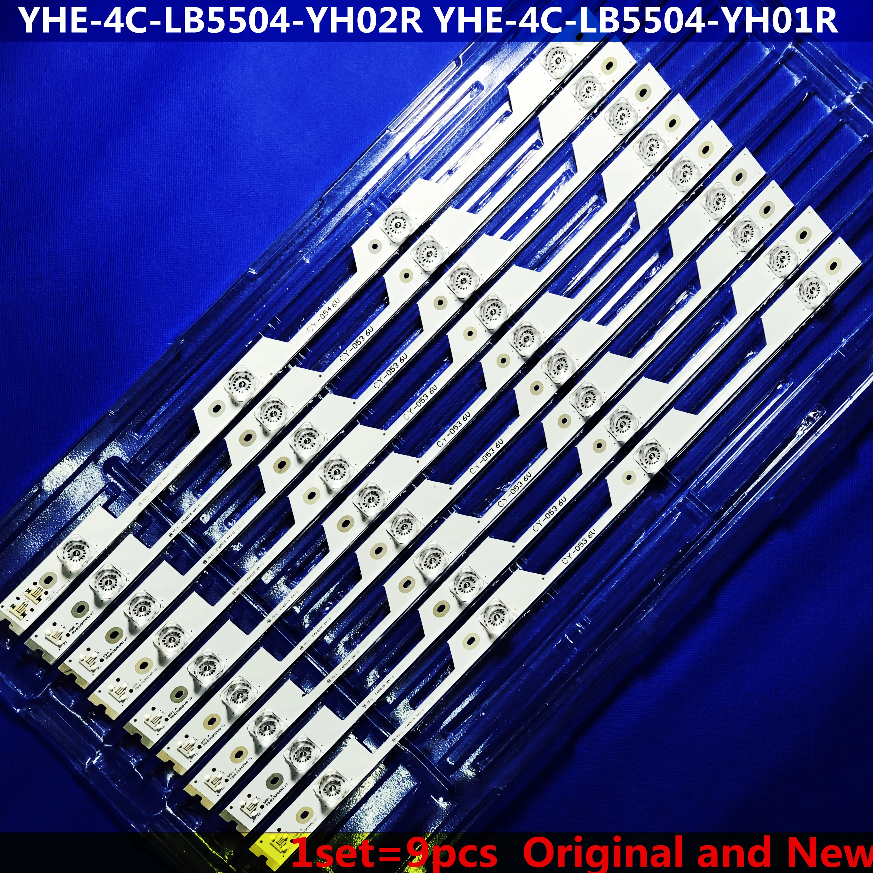 Светодиодная лента для подсветки (9 шт.) TCL 55UP130 55UP120 55D2900 THOMSON 55UC6406 Φ | Лампы и