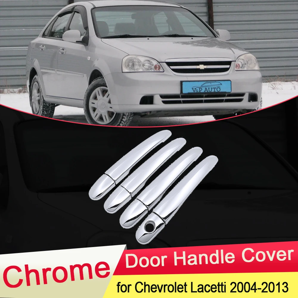 Хромированная накладка на дверную ручку для Chevrolet Daewoo Lacetti Optra 2007 ~ 2013 наклейки