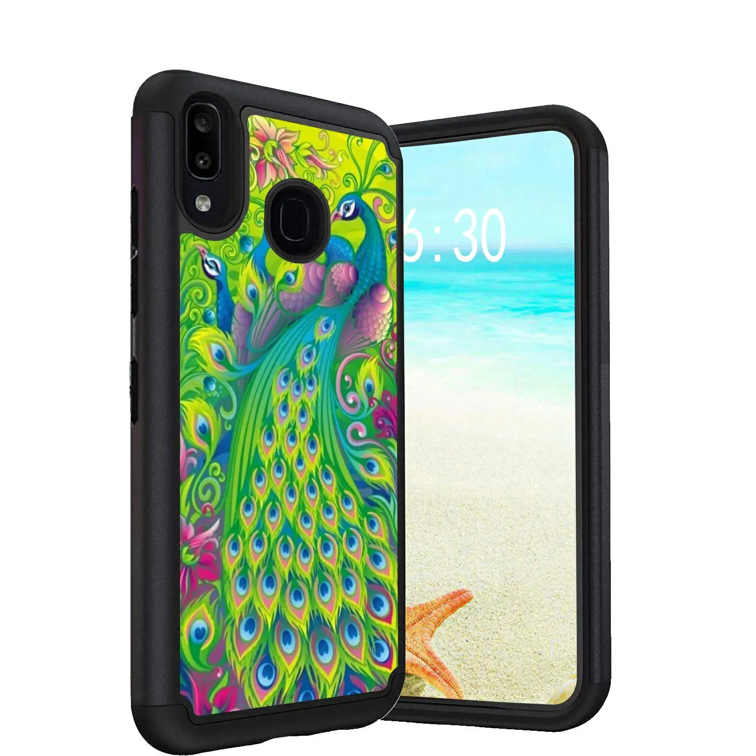 Чехол для Samsung Galaxy A10E чехол A20E двухслойный Гибридный жесткий защитный с цветным