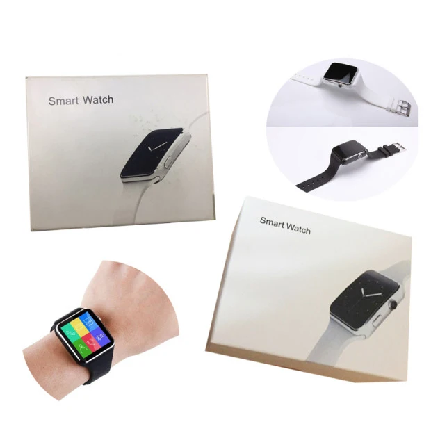 X6 Смарт часы камера Сенсорный экран Поддержка SIM TF карта Bluetooth Smartwatch для iPhone IOS Xiaomi