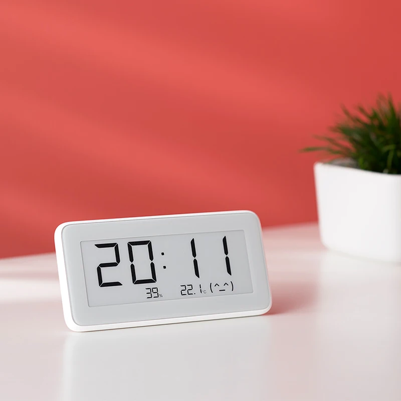 Goede Xiaomi Mijia BT4.0 Draadloze Smart Elektrische Digitale klok Indoor   Outdoor Hygrometer Thermometer LCD Temperatuur Meetinstrumenten