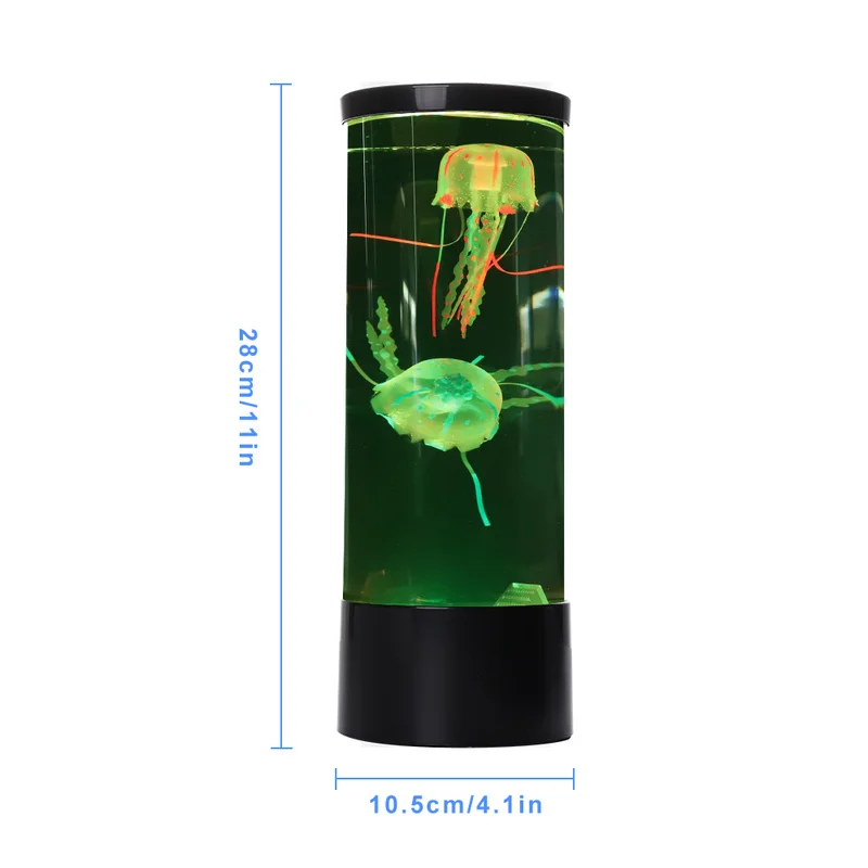 star wars night light LED Aquarium Jellyfish Lamp Bedside Night Light Color Changing for Children Kids Gifts Living Room Bedroom Lighting Table Decor nite light