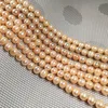 Real Natural Freshwater Pearl Beads Round Spacer Punch Exquisite Loose Bead For Jewelry Making DIY Necklace Bracelet Accessories 6
