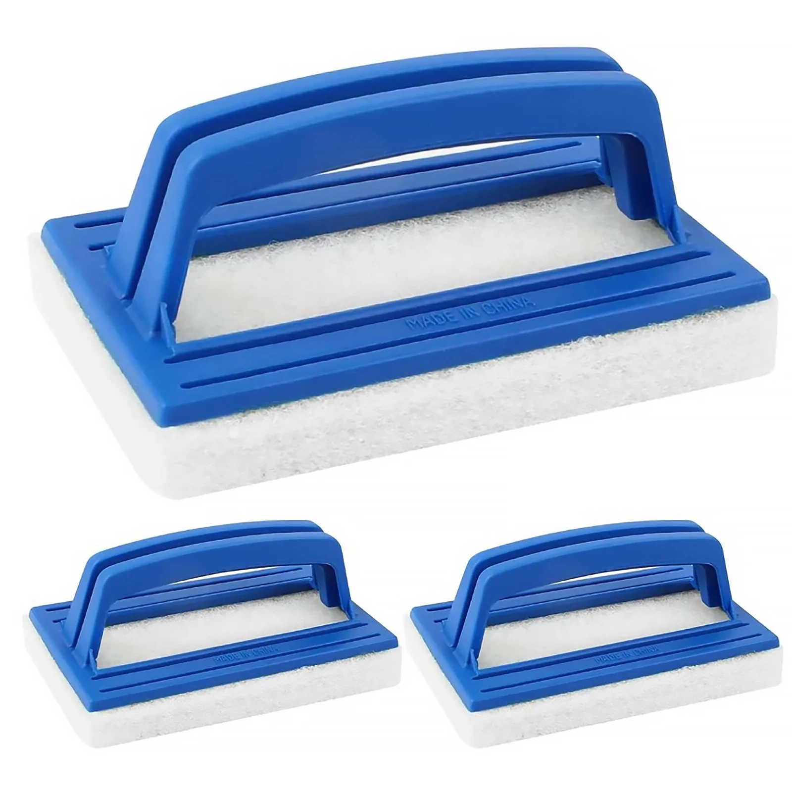 Pool Wall Cleaning Brush Waterline Scrubber Cleaning Pool Hot Spring Swimming Spa Tub Accessory Sponge Brush Cleaner-swimming pool cleaner