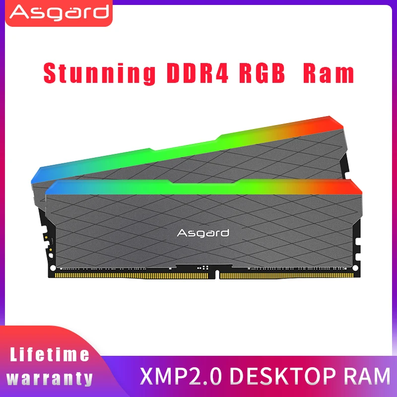Asagrd Loki w2 seires RGB 8GBx2 16 ГБ 32 ГБ 3200 МГц DDR4 DIMM оперативная Память ddr4 настольная Память ram для компьютера двухканальный|Оперативная память|   | АлиЭкспресс