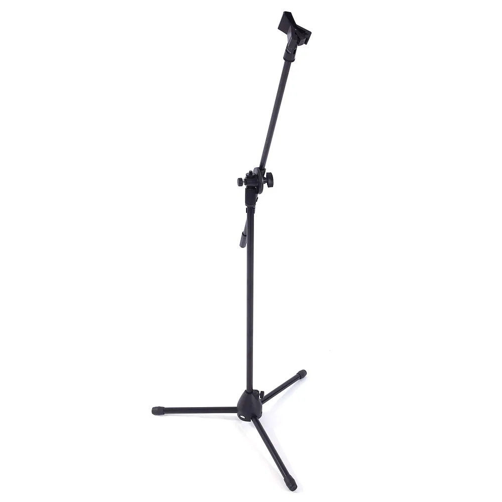 

Glarry FS-002 Folding Type Tripod Boom Microphone Mic Stand Black GT66