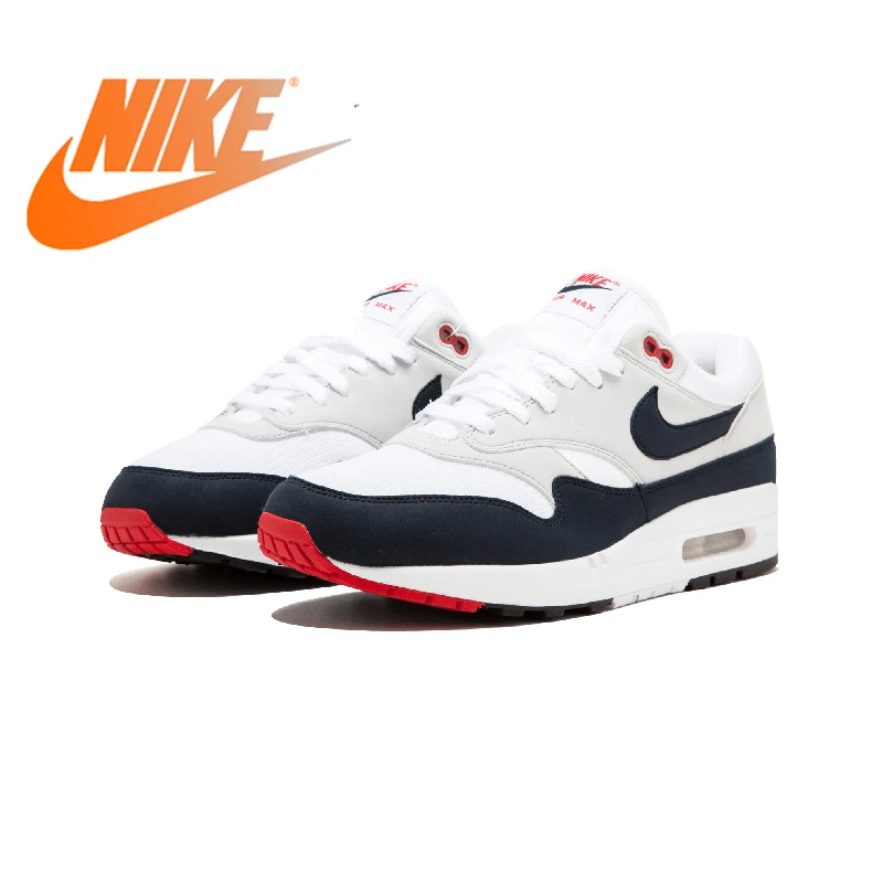 Оригинальный Nike Оригинальные кроссовки AIR MAX 1st Юбилей Для мужчин, кроссовки для бега на открытом воздухе, удобная спортивная обувь и