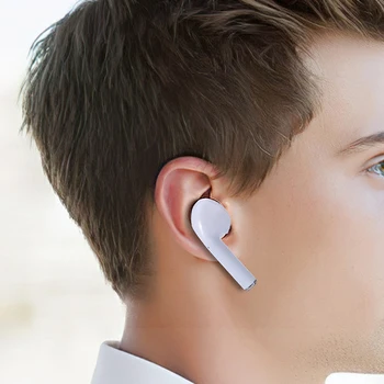 

I9X True Wireless TWS Bluetooth Earphones V5.0 Earbuds Hifi Noise Cancelling Sports Headset earphones with Mic for Smartphones