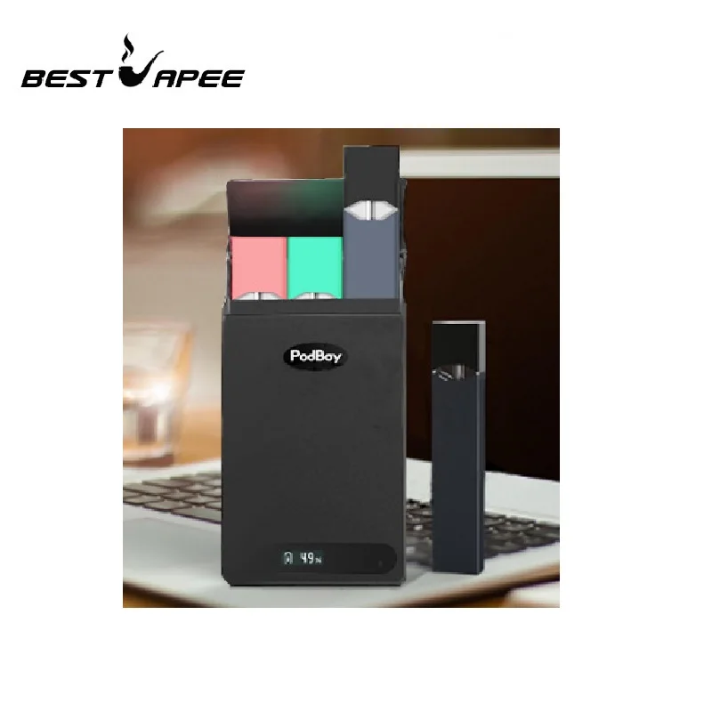 Портативный 1500mah блок зарядного устройства для Juul00 pod зарядный чехол держатель для хранения со светодиодной индикаторной подсветкой подходит Juul vape ручка
