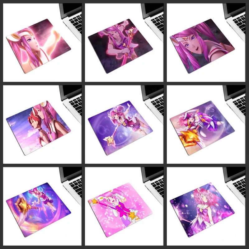 Большой рекламный игровой коврик для мыши XGZ с аниме симпатичная девушка люкс