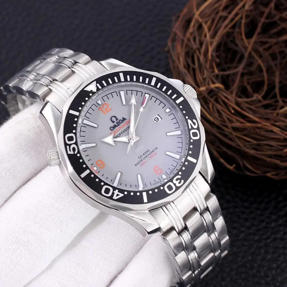 

Omega- Luxury Brand Ceramic Bezel Mens and wom Mechanical Automatic Movement 007Watch Designer Watches Wrist watches 1828