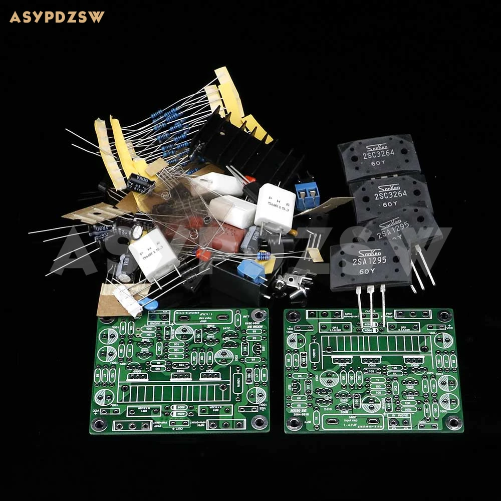 2 шт. MX50 SE LAPT 2SA1295 2SC3264 усилитель мощности DIY Kit/готовая плата|power amp|mx50 sepower amplifier board |