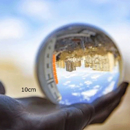 9 см Прозрачные Cyrstal Lensball фотографии украшения акробатика творческий подарок на день рождения Ремесло Декор фэн шуй декоративные шары