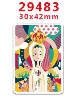 29483 30 шт мультяшный персонаж плоское украшение из смолы PR 26924 - Цвет: 29483
