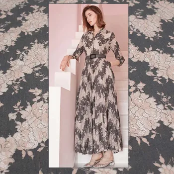 

Pearlsilk Grey Pink Eyelash Lace Fabrics 1.6meter Size 100%Polyester Material Autumn Women’s Dress The Sewing Cloth Freeshippin