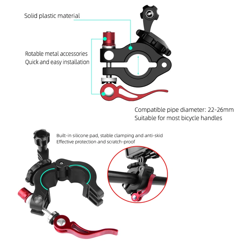 para gopro 8 7 6 dji osmo pocket osmo câmera de ação