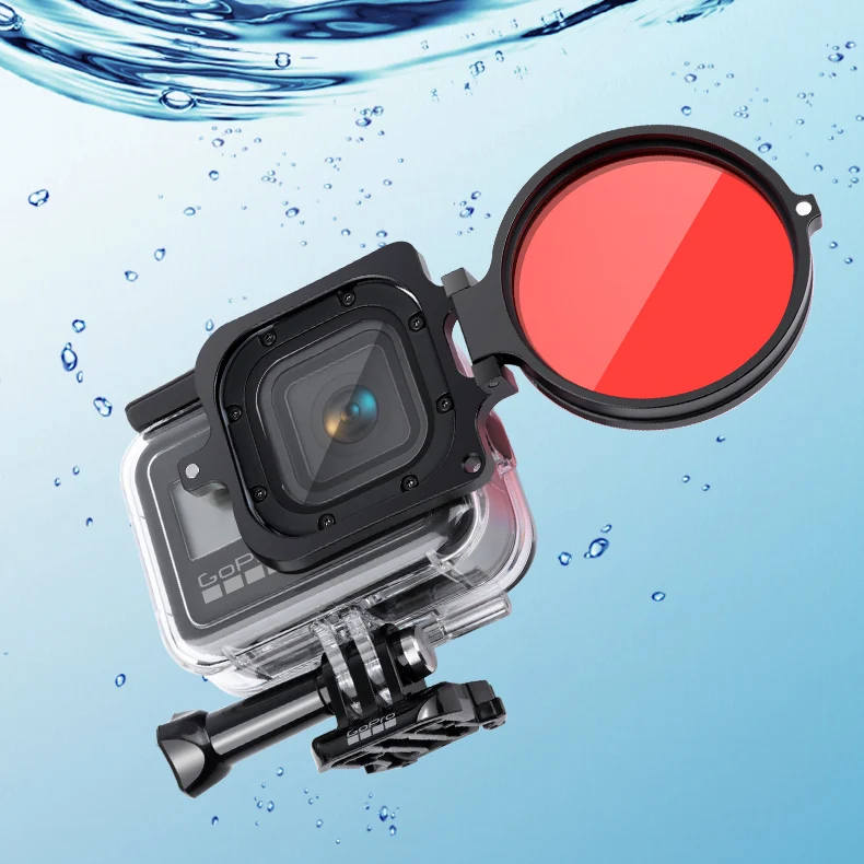 Filtre Macro 16x 58 Mm Pour Caméra D'action étanche – Objectif Gros Plan Pour Photos Détaillées (compatible GoPro)