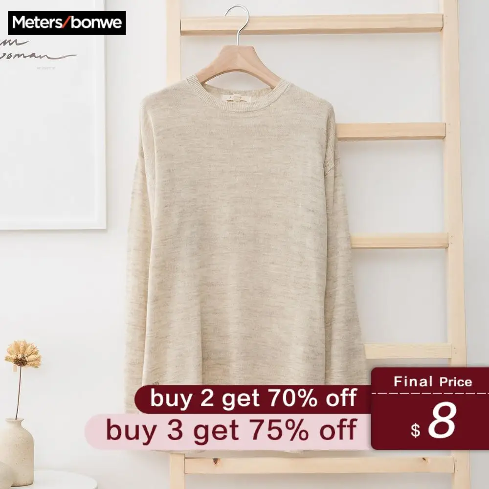 

Metersbonwe New Brand Linen Sweater Men 2019 Autumn Fashion Long Sleeve Knitted Men Cotton Sweater High Quality Clothes