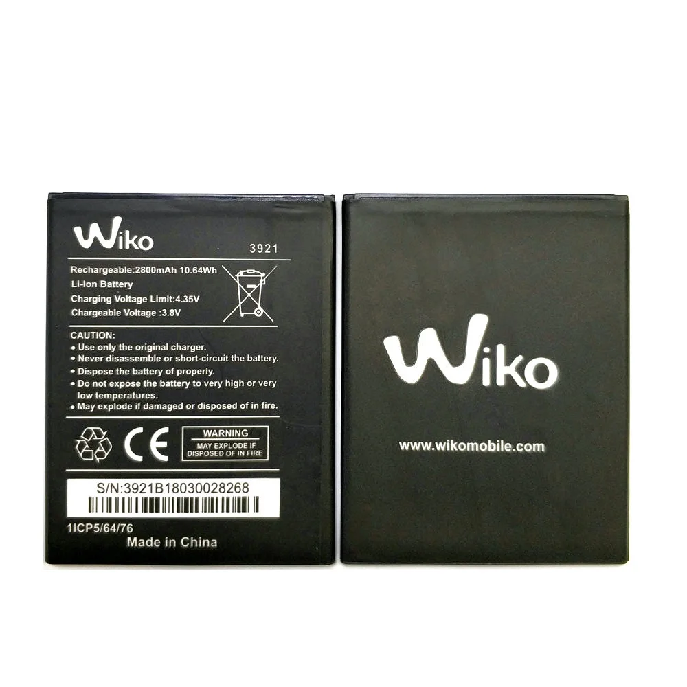 2020 New 2800mAh Original High quality wiko 3921 battery For Wiko Lenny 5 robby 2 phone | Мобильные телефоны и аксессуары