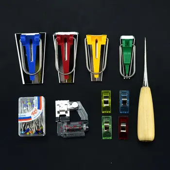 

Sewing Machine Tools sets DIY Patchwork Quilting Tool Binding Sew Multifunction Sewing Bias Tape Maker Set