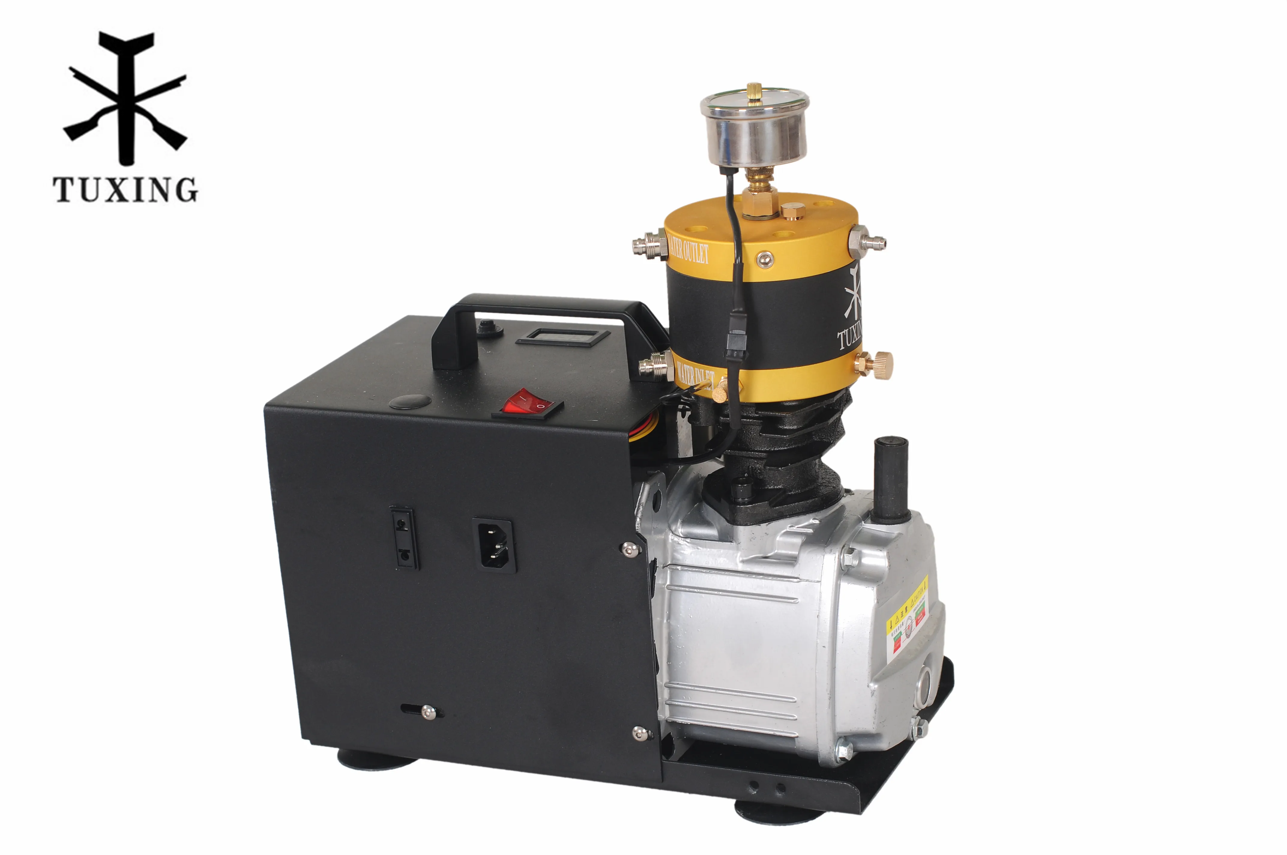 TUXING New Model adjustable auto stop 4500psi compressor for paintball