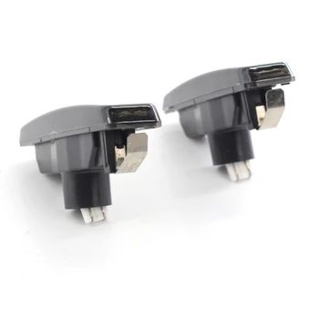 

1pair Front Transparent /Smoke Lens Turn Indicator Light Side Marker Lights LED T8WF