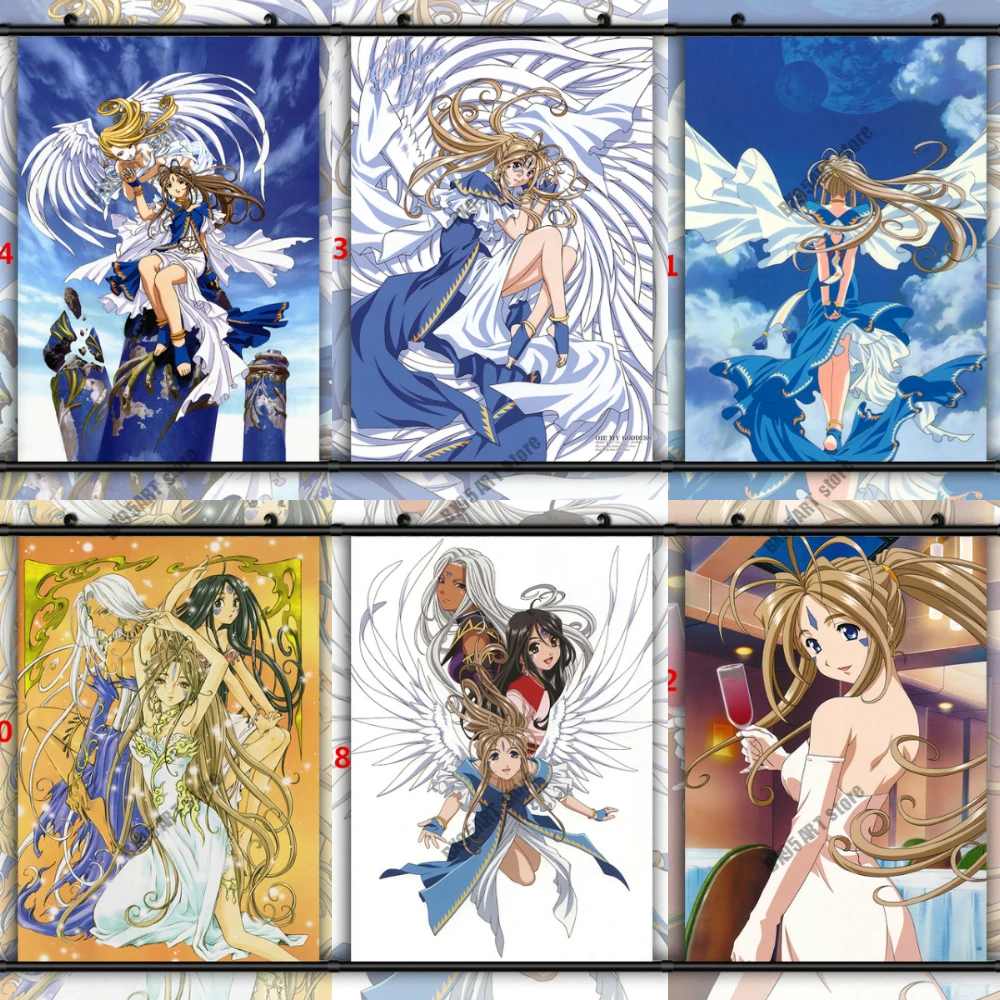 Canvas Home Decoration | Oh Goddess Anime | Goddess Belldandy | Belldandy  Anime - Canvas - Aliexpress