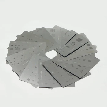 

14Pcs BGA Stencil Direct Heating Reballing Tin for i Phone