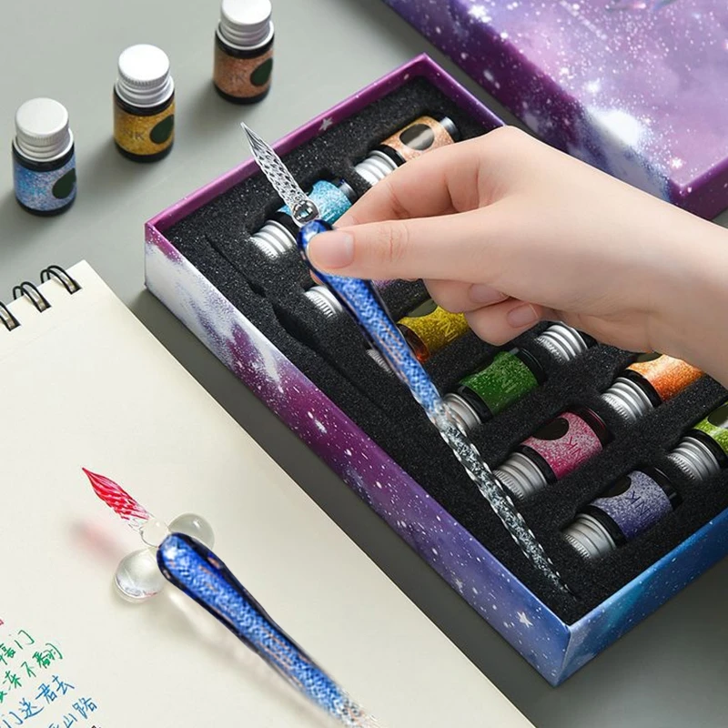 %E3%80%90FUN%20LIVE%E3%80%91%202022%20New%20Crystal%20Glass%20Pen%20Starry%20Sky%20Dip%20Pen%20Glitter%20Powder%20Fountain%20Pen%2012%20Colors%20Ink%20Gift%20Box%20Set%20Writing%20Supplies%20-%20Image%209
