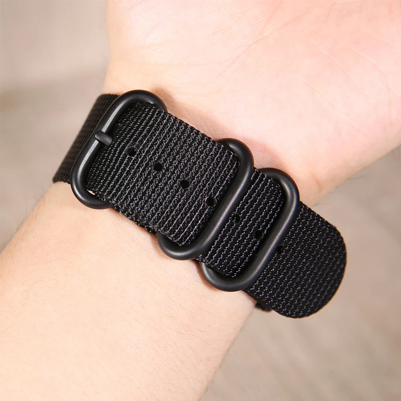 Ремешок для apple watch band 44 мм 40 5 4 спортивный нейлоновый браслет ремешок часов iwatch 3 2 1