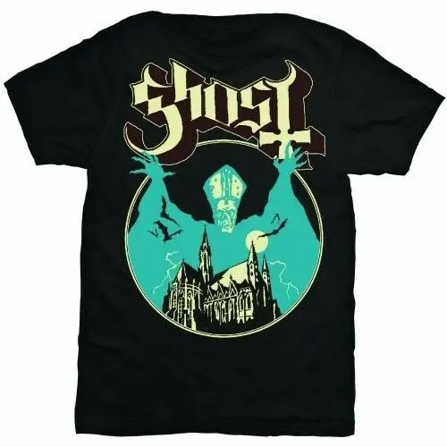 2019 Funny Ghost Opus Eponymous T-Shirt Metal Rock Band Tshirt Unisex Tees | Мужская одежда