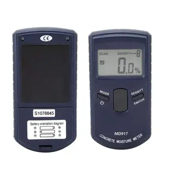 

High quality Digital Concreter Wall Moisture Meter MD917 0-40% Metope Humidity Tester Drywall Damp Tester Without Battery
