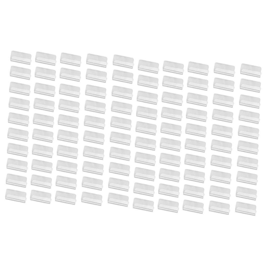 100 Pcs Earring Card Adapter, Self-Adhesive Earrings Display Card Holder for Jewelry Accessory Display 1x1.2 inch