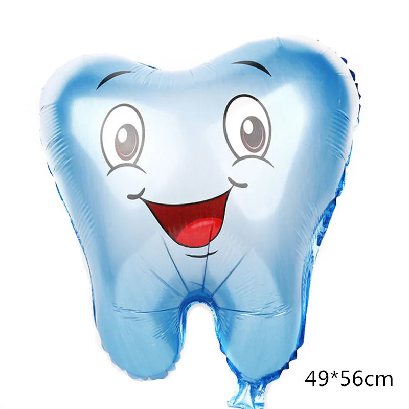1pc blue teeth Голубой мальчик 1-й День рождения одноразовая посуда бумажная чашка скатерть тарелка флаг первые принадлежности для юбилейной вечеринки - Цвет: 1pc blue teeth