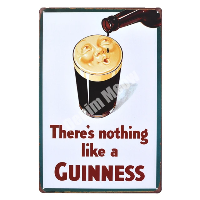 Guinness Plaque Vintage Metal Tin Signs Bar Pub Decorative Plates VODKA Wall Stickers Corona Iron Poster Beer Advertising Sign Q