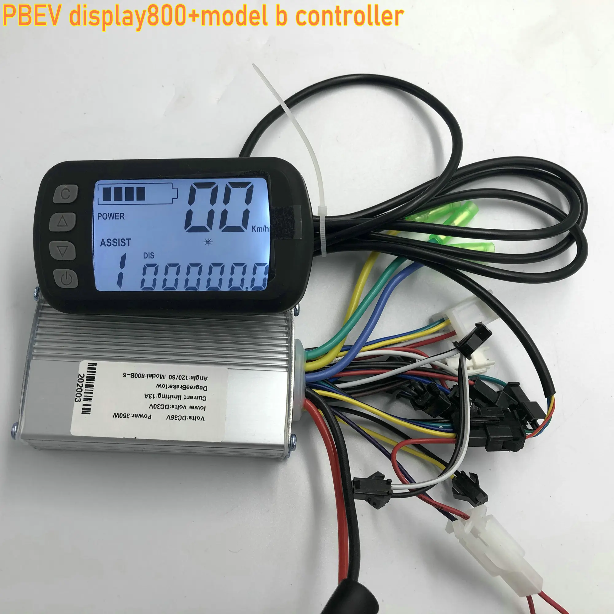 Контроллер скорости электродвигателя BLDC 24v36v48V250W350W прямоугольная волна и ЖК