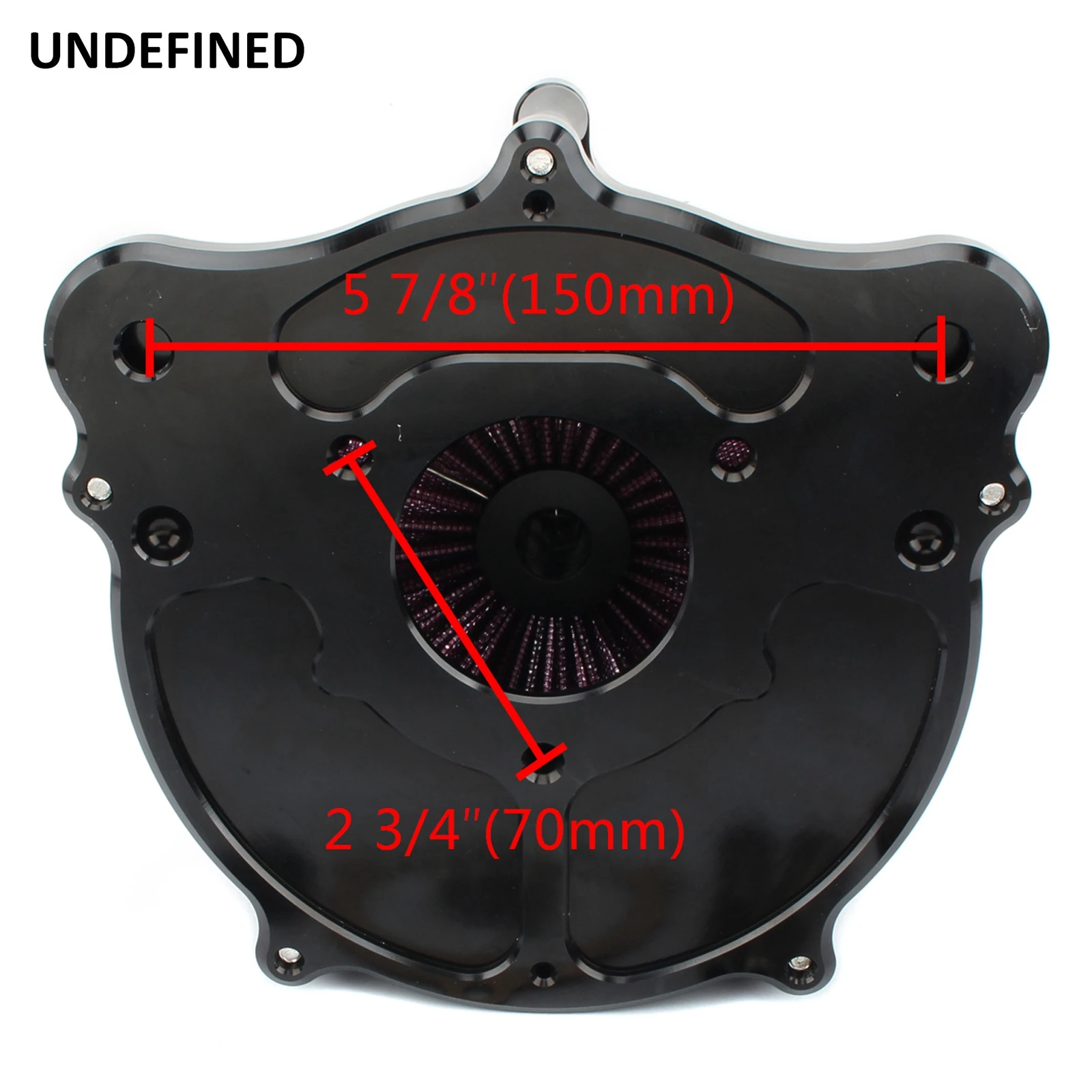 Chrome Motorcycle CNC Air Filter Intake Air Cleaner for Harley Touring Road King Road Glide Electra Glide Dyna FXDLS Softail
